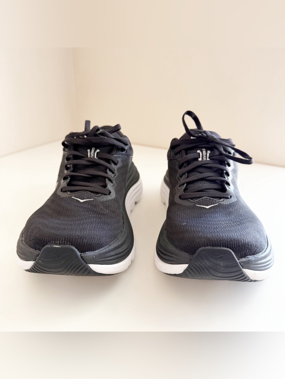 HOKA Women’s Gaviota 5 Black Running Shoes size 8B - Picture 4 of 10